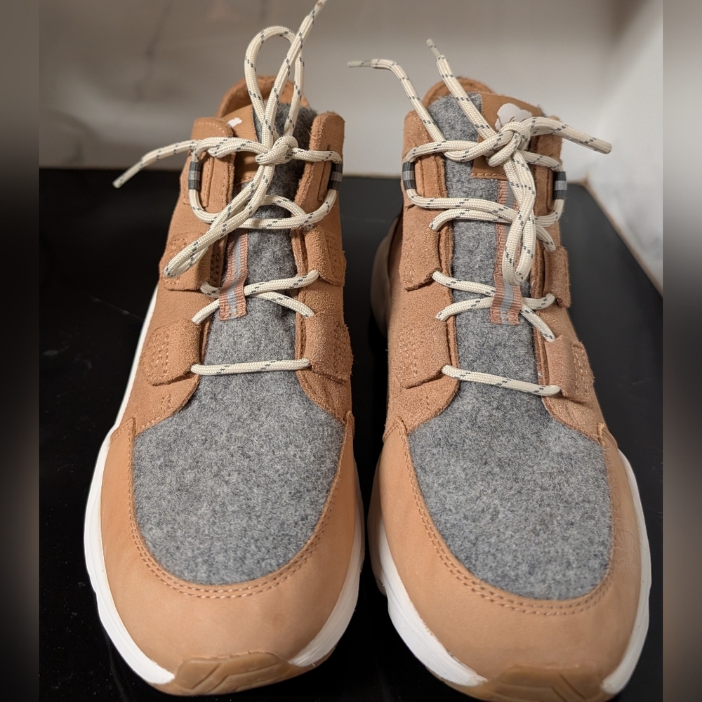 Sorel Kinetic Rngd Caribou Sneakers Wmn's Size 11 MSRP $150 - Picture 5 of 10